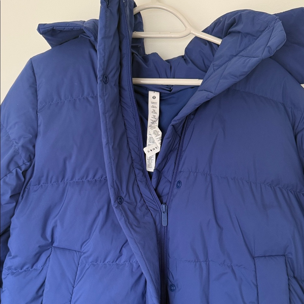 Women's Blue Puffer LululemonJacket